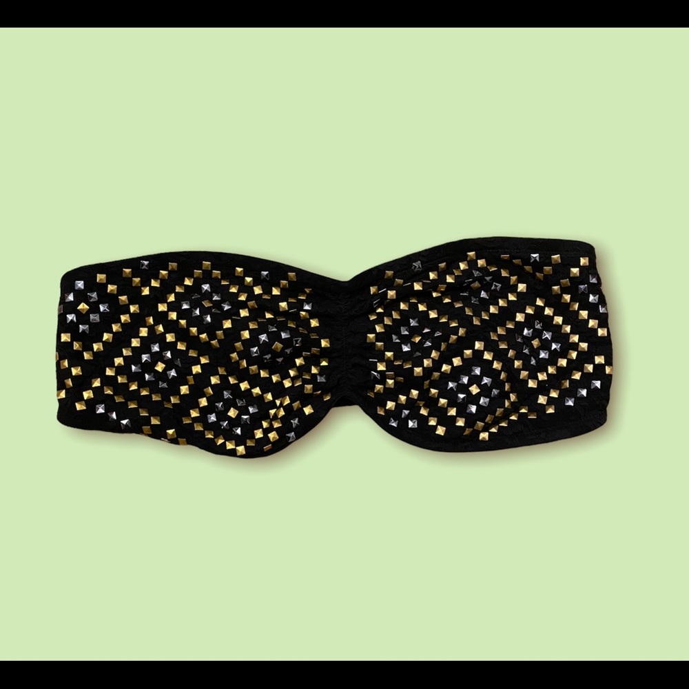 Embellished Bandeau Top